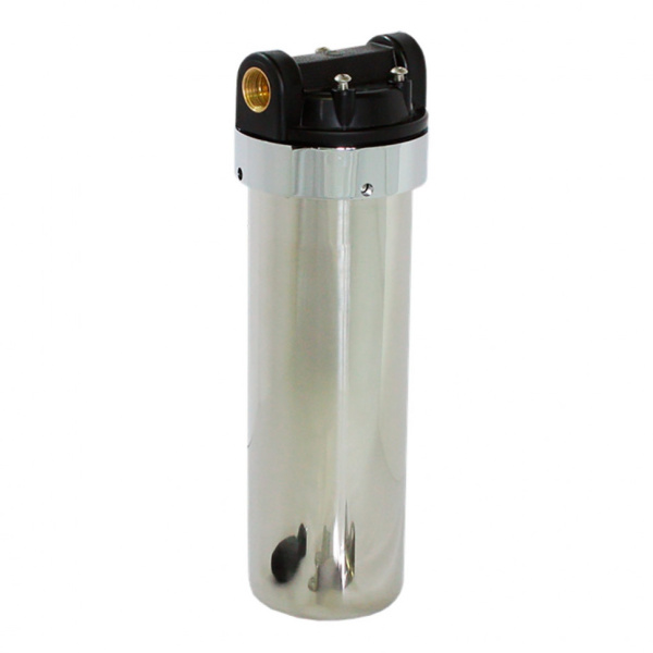 Магистральный фильтр STEEL BRAVO 10 1/2" (стальной, для горячей воды) JUMBO ITA