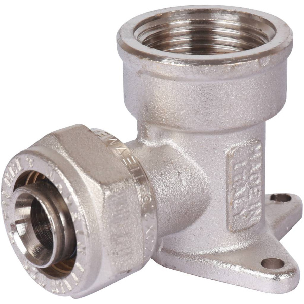 Угол ВР 20х3/4" c крепл. цанга TIEMME