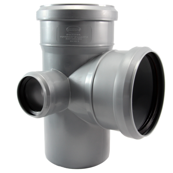 Крестовина двухплоскостная 110x110x50x87° (левая) STANDART SINIKON