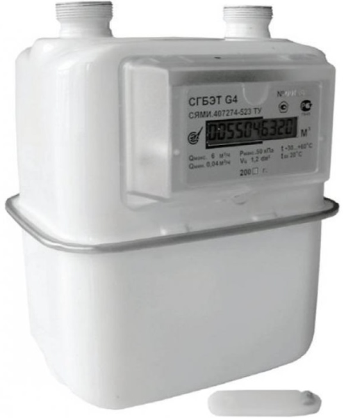 Счетчик газа СГБЭТ G4 правый с термокоррекцией ЭКСПОЗИЦИЯ