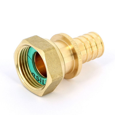 Штуцер 32x1 1/2" RX (бронза) с накидной гайкой REHAU