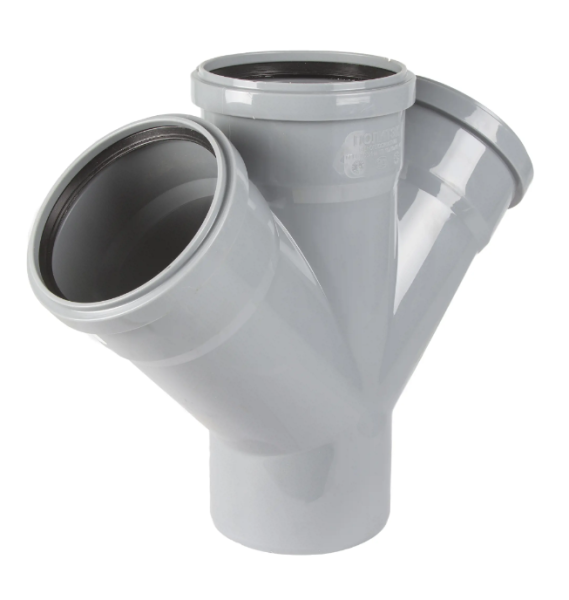 Крестовина двухплоскостная 110x110x110x45°