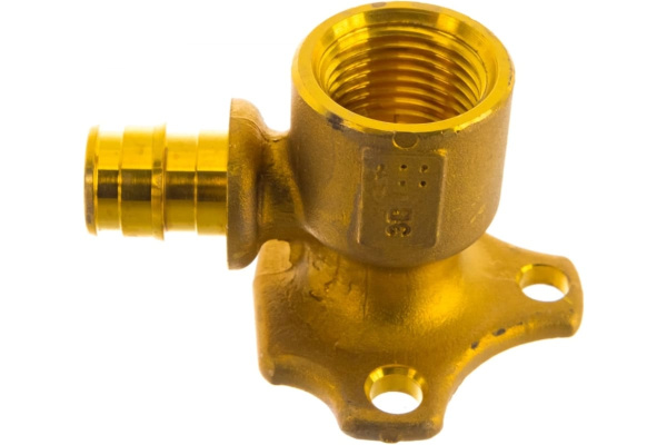 Водорозетка ВР 16x1/2" под планку (латунь) UPONOR