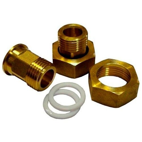 Присоединители (пара) 3/4"х1/2" для счетчиков тепла