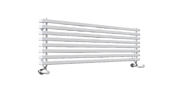 Радиатор QUADRUM NEO 50 H 1250-10 L RAL 9016M  KZTO