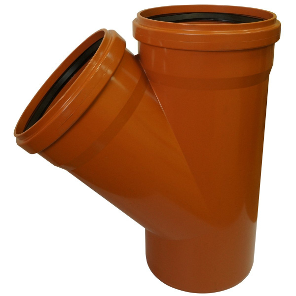 Тройник 110x110x45° НПВХ SINIKON 