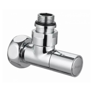 Кран для полотенцесушителя 3/4"x1/2" ВН угловой (хром, 2 шт.) GAPPO