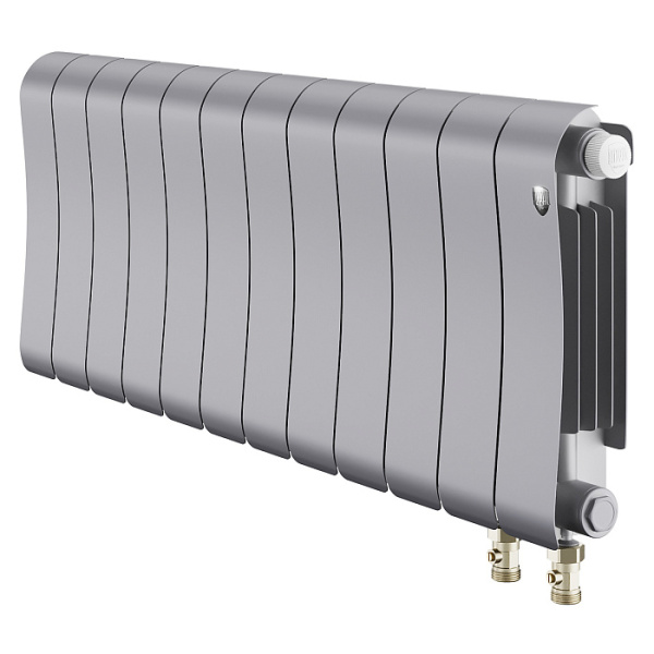 Радиатор биметаллический Royal Thermo Infinity 300 [ 6 секций] Bianco Traffico VR80