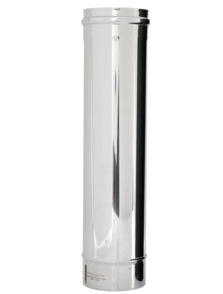 Труба D115 (500 мм) (430/0,8) нерж. Дымотек