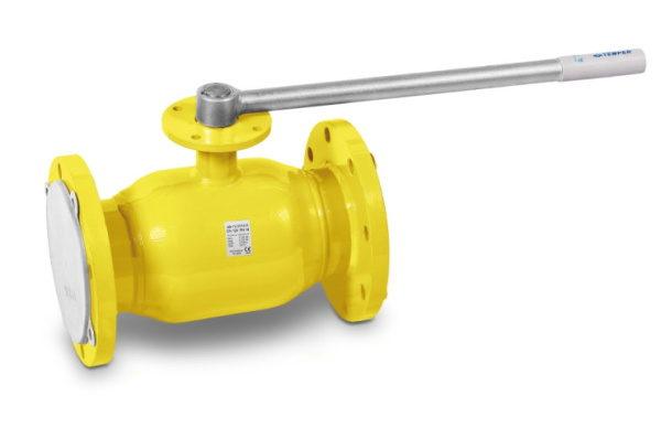 Кран шаровой флан. DN150 PN16 (газ) под привод 384 TEMPER