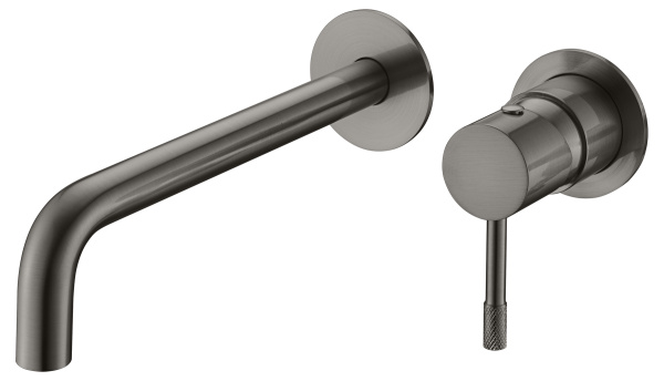 Смеситель встраиваемый графит Uno