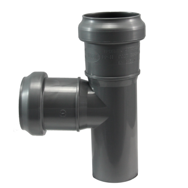 Тройник 40x40x87° STANDART SINIKON