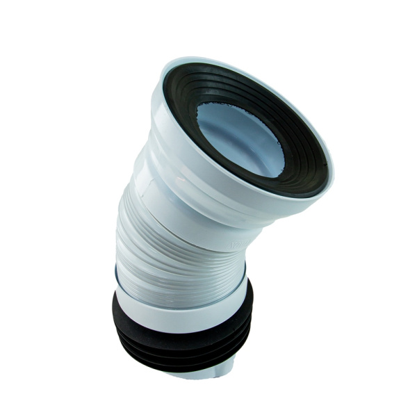 Слив для унитаза с клапаном обратного хода NOVA Plastic(снято)