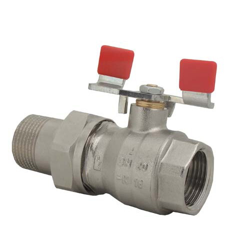 Кран шаровой DN32 1 1/4" ВР (американка) HERZ