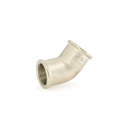 Уголок 3/4" ВН 45гр. ник. UNI-FITT