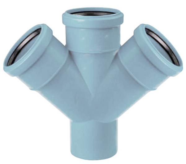 Крестовина одноплоскостная 110x110x110x45° RAIN FLOW SINIKON