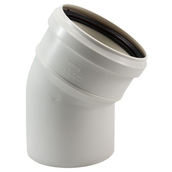 Отвод 110x30° COMFORT PLUS SINIKON