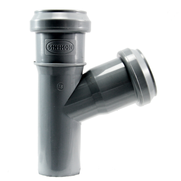 Тройник 40x40x67° STANDART SINIKON