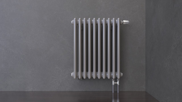 Радиатор Bataria 2-2000-6 Ral 1019 M (серо-бежевый матовый) нижн универс. (прав/лев) б/термокл. KZTO