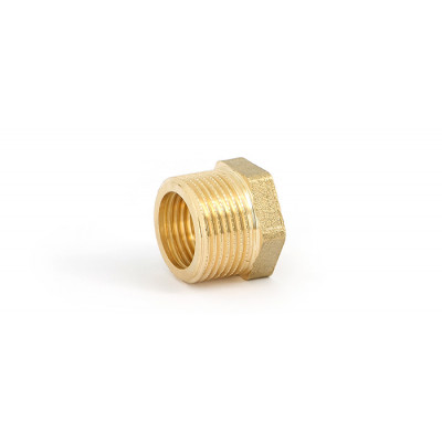 Футорка 1 1/4"х1" НВ латунь UNI-FITT
