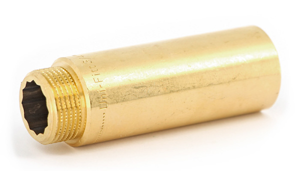Удлинитель ВН 1/2"х80мм латунь UNI-FITT