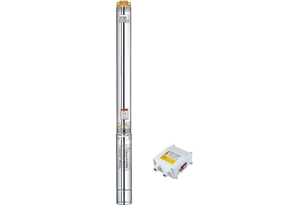 Насос погружной LEO 4XRm 10/13-2,2 (2,2 кВт; Qmax 14,4 m3; Hmax 88 м; D 98 мм; кабель 1 м.)