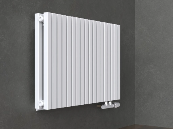 Радиатор QUADRUM 30 V 2 1750-4 RAL 1Т104S9016 белый муар KZTO 992Вт