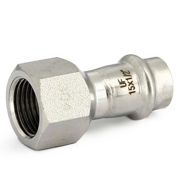 Муфта пресс-В 28х1" (нерж. сталь) UNI-FITT