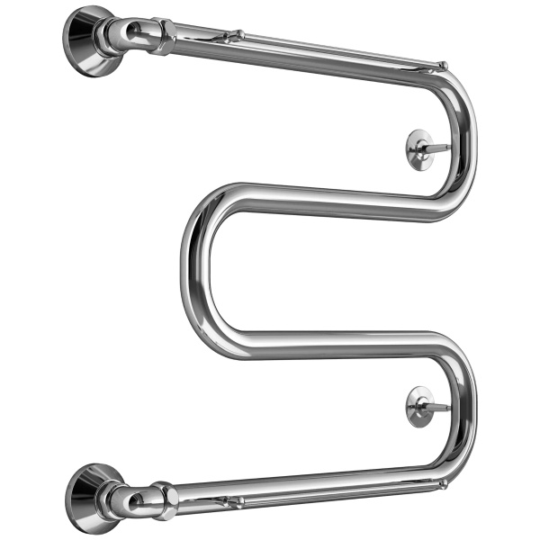 Полотенцесушитель М-образный Вид-38 3/4" (50x60 см) с полкой МАРГРОИД