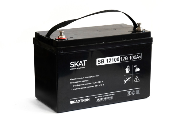 Аккумулятор SKAT SB AGM 1240 40 Ач, 12 В