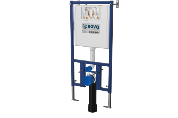 Инсталляция для подвесного унитаза без кнопки Nova