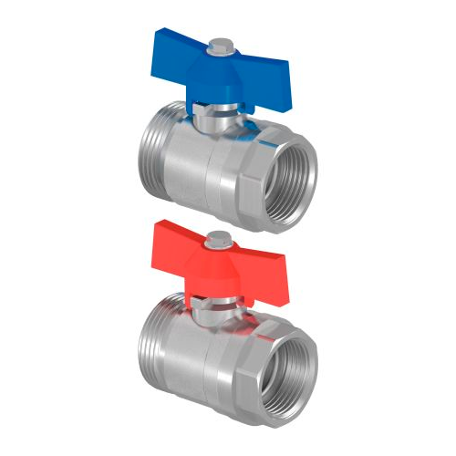 Шаровые краны 3/4"x1" ВН (комплект 2 шт.) UPONOR