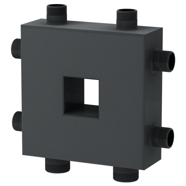 Гидравлический разделитель с коллектором ГРК (кольцевой)