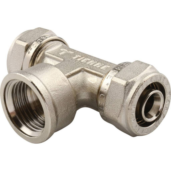 Тройник ВР 26х1"х26 цанга TIEMME