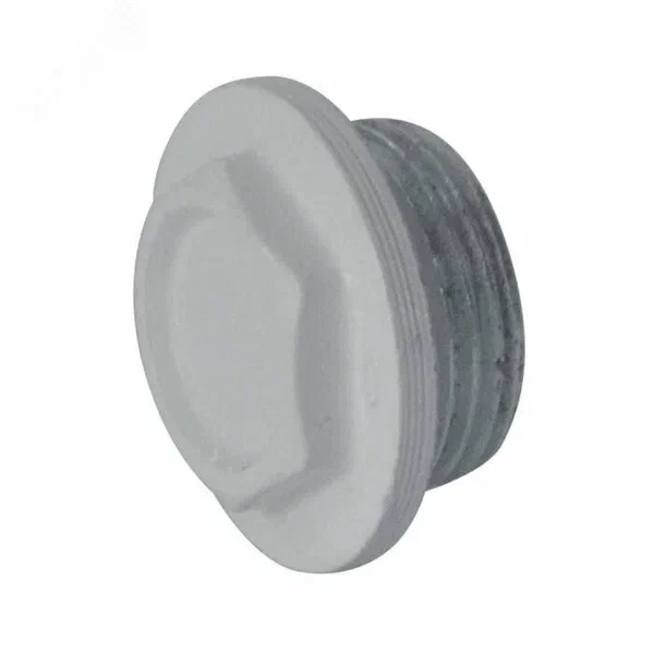 Заглушка для радиатора 1" правая (с прокладкой) OGINT