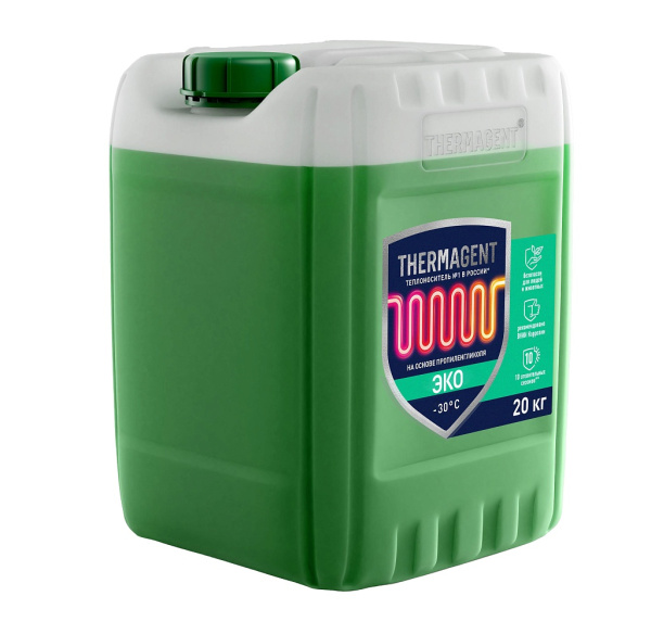 Теплоноситель "THERMAGENT-30 ЭКО 20 кг пропиленгликоль
