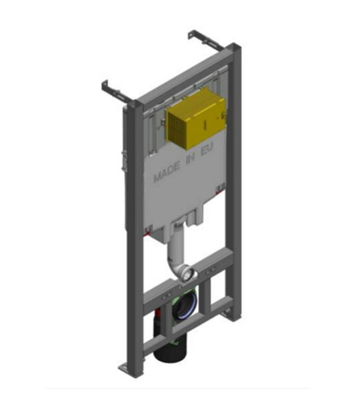 Инсталляция для подвесного унитаза 80 на 3/6 литр, в сборе, металл.крепл,ширина 500 мм Jacob Delafon