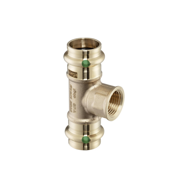 Тройник ВР 28x1/2"x28 мм пресс VIEGA