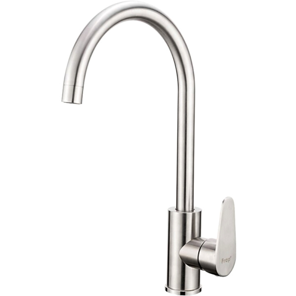 Смеситель для кухни H48 (высокий, 198 мм, сатин) FRAP