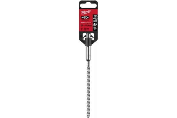 Бур SDS+ MX4, 6x165 мм Milwaukee