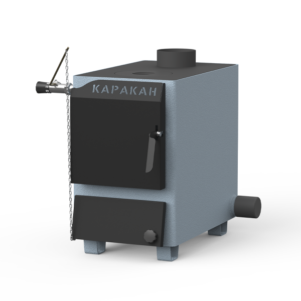 Котел твердотопливный КАРАКАН 8 кВт ТПЭ 3