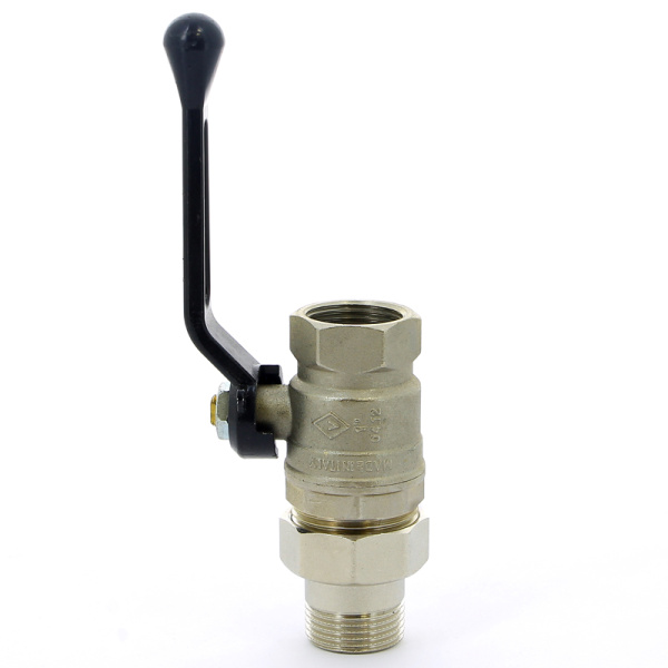 Кран шар.америк. 1" руч.черная NEW JERSEY BUGATTI