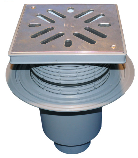 Дворовый трап (вертик.выпуск) HL 616.1/1