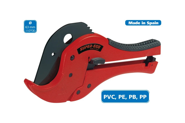 Ножницы для резки пластиковых труб до 63 мм РОКАТ 63 ТС SUPER-EGO