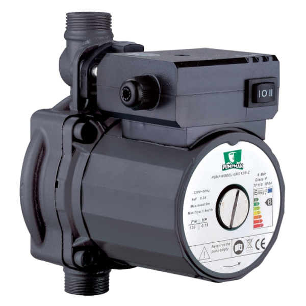 Насос циркуляционный Pumpman GRS25/6 130 (с гайками)