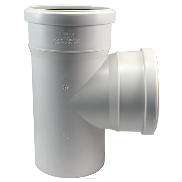 Тройник 110x110x87° COMFORT PLUS SINIKON