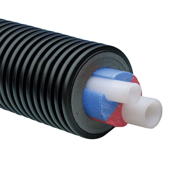 Труба в изоляции 2x32x2,9/140 PN6 ECOFLEX VARIA TWIN UPONOR