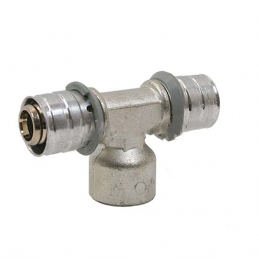 Тройник-пресс 20x16x16 S-PRESS PLUS UPONOR