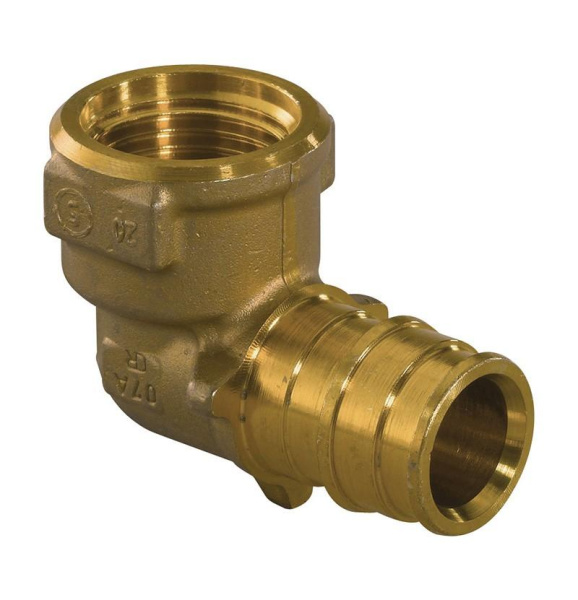 Угольник ВР 25x3/4" (латунь) UPONOR