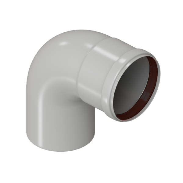 Отвод конденсационный D80 90 гр. KRATS